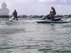 Jetski Jiggling In Hd With Harmony White