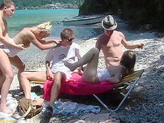 real public german beach orgy