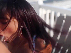 Fourway Beach Fucking With Porche Carrera