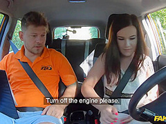 Teenager Learner With Fellatio With Michael Fly