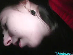 Darkhaired Babe Takes A Strangers St