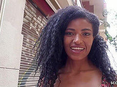German Scout And Tina Fire In Big Saggy Tits Ebony Pickup And Sex