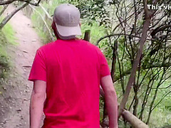 The Tour Guide Makes Me Very Horny And I Give Him A Deep Blowjob And Eat His Cum (pov)