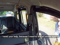 Lyen Parker In Purple-haired Bitch With No Tits Gets Fucked In The Car