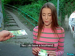 Pretty Babe With Natural Tits Gives Up Her Pussy For - Charlie Dean