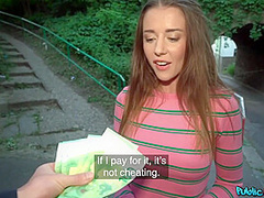 Pretty Babe With Natural Tits Gives Up Her Pussy For - Charlie Dean