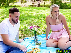 Stepbrother Comforts His Lonely Stepsister After Her Date Is A - Peter Green