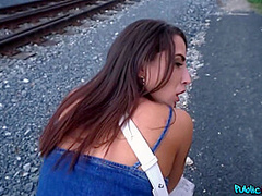 Erik Everhard In Inked Brunette With Big Juggs Fucks Erik Outdoors