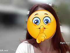 Jeny Smith caught naked in hostel. Reception guys are shocked. Real situation ***