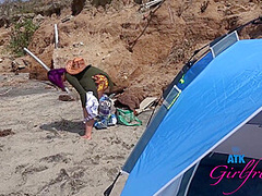 Nicholas Beach 2 With Lily Adams