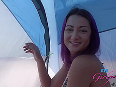 Nicholas Beach 2 With Lily Adams