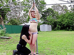 Backyard Bondage - With Mistress Arabella