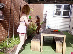Ana Thron And Wet Lesbians With Katie Gee