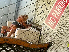 Naughty Blonde Chick Wants To Get Fucked Outdoors