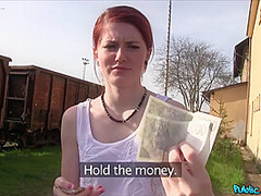 Cash Tempts Her To Make Love A Strang