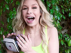 VR BANGERS GF Outdoor Sex Experience With Lily Lou