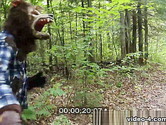 Brind Love & Dick Pickaxe in Lil Red Riding Hood Caugh and Fucked - PegasProductions