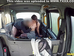 Pigtailed British Chick Pays For Taxi With Her Wet P - Sahara Knite