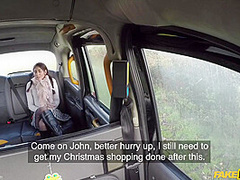 Pigtailed British Chick Pays For Taxi With Her Wet P - Sahara Knite