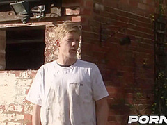 Porn UK - British Ginger Sabrina Jay Gets Dicked at The Farm