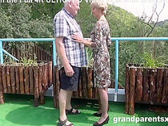 Rejuvenating Grandpas Worn Out Cock With Granny 10 Min