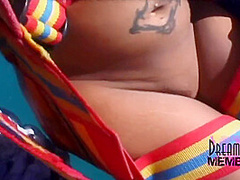 Parasailing With Three Hot Spring Breakers