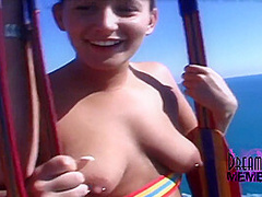 Parasailing With Three Hot Spring Breakers