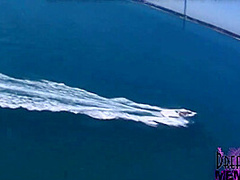 Parasailing With Three Hot Spring Breakers