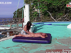 Mexican Latina Prostitute Get Anal Outdoor Fuck From German Tourist