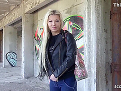 German Scout - Best Body Seduce To Outdoor Fuck For Mone