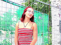 German Scout In First Time Anal For Redhead Bella At Publ