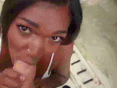 Kinky Ebony Enjoys Riding White Cock - Saritha Olivieri And Erik Everhard