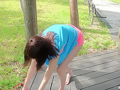 Jessi Grey In Spic Lovemaking Tapes - Outdoor Lovemaking With Amat