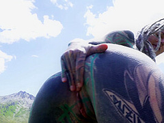 Anuskatzz Gets Outdoor Anal Fuck In Mountains