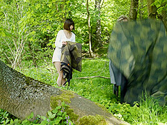 Alternative Girls Get Anal Fucked In The Nature - Atm, Outdoor Public, Gapes