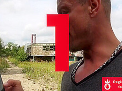 Filthy Open-air Fucking For Blow With Melanie Moon And Mia Blow