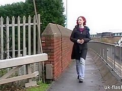 Lassie Pissing And Masturbating In Public