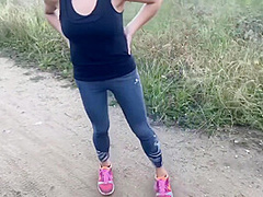 Parte 1 Anal Publico Arriesgado - Conozco Una Runner En El Bosque Y Acabo Rompiendole El Culo