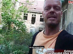 German Milf With Big Natural Boobs Picked Up In Public Date, Pov