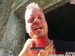 German Milf With Big Natural Boobs Picked Up In Public Date, Pov