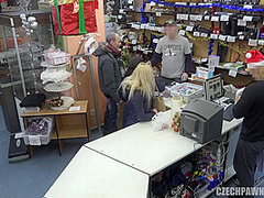 Czechpawnshop - The Busty Blonde Needs To Pay The Rent