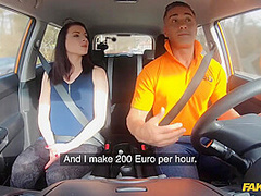 Victoria Daniels - Driving Instructor Takes For Her First Ride On Pornhd