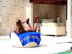 Multilayer Zentai By The Pool - Watch4Fetish