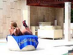 Multilayer Zentai By The Pool - Watch4Fetish