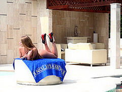 Multilayer Zentai By The Pool - Watch4Fetish