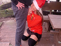 Natalie Alba - Weihnachtsfick 10 Min