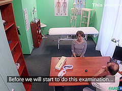 Short-haired Naughty Seduces Doctor 1