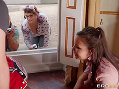 Sofia Rae - Stroking The Guards Post