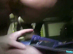 Pretty Woman Takes A Mouthful Of Stra