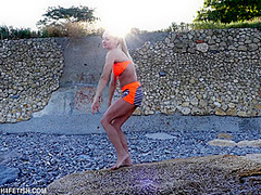 My New Beach Outfit - Watch4Fetish
